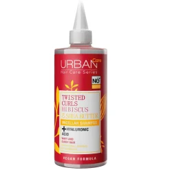 URBAN Care Twisted Curls Hibiscus & Shea Bitter Micellar Shampoo 340 ml
