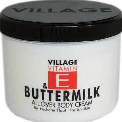 Village Vitamin E & Buttermilk Bodycream 500 ml