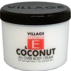 Village Vitamin E & Coconut Bodycream 500 ml