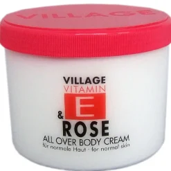 Village Vitamin E & Rose Bodycream 500 ml