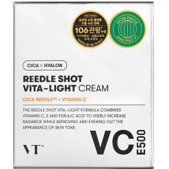 VT COSMETICS Reedle Shot Vita-Light Cream 50 ml