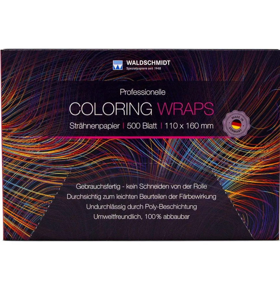 Waldschmidt Coloring-Wraps Strähnenpapier 110x160 mm