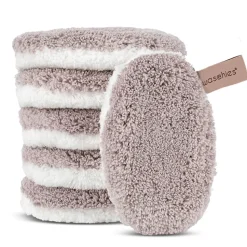 Waschies Abschmink- und Reinigungspads Taupe 6er Set