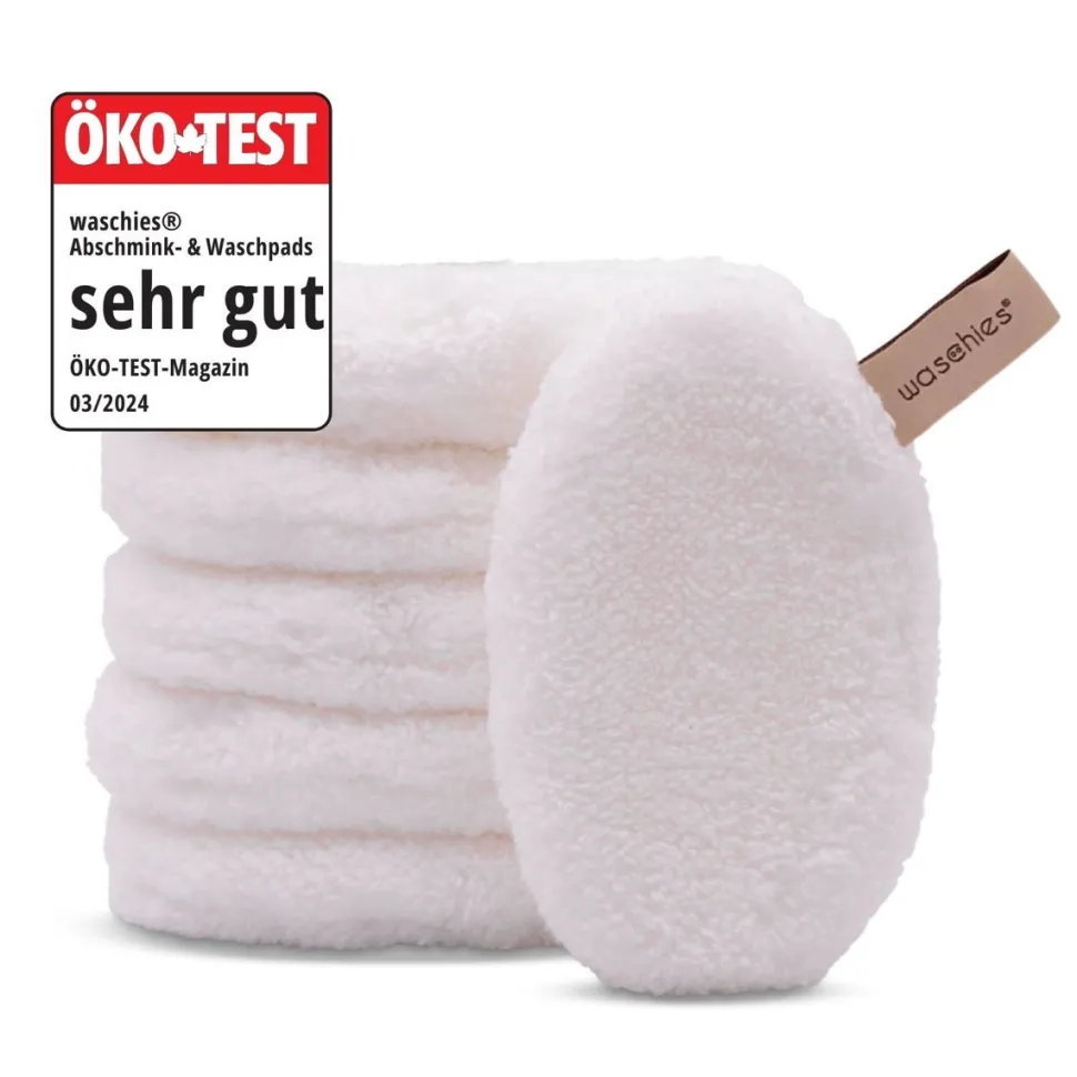 Waschies Abschminkpad White 6er-Set