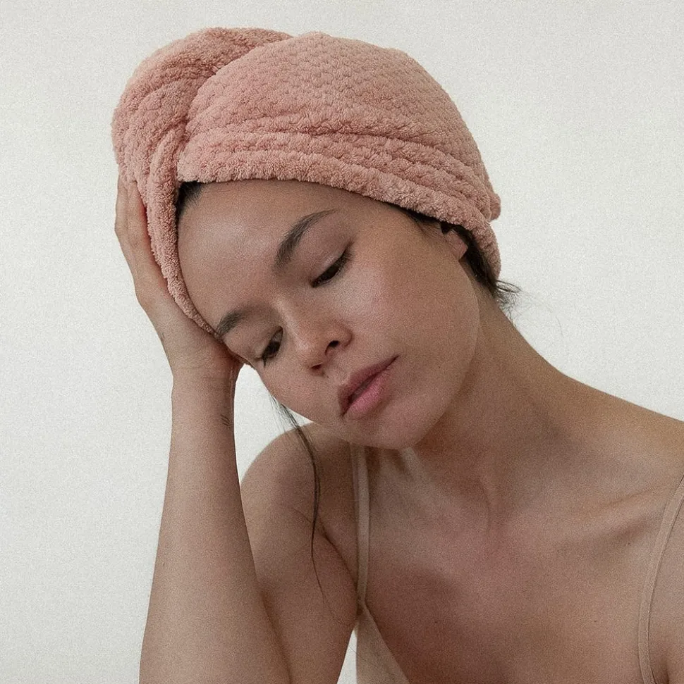 Waschies ultrasaugstarke Mikrofaser-Haarturbane