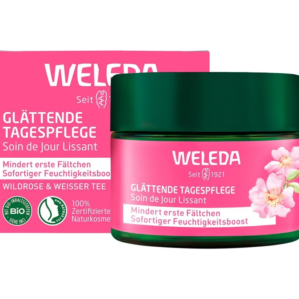 Weleda Glättende Tagespflege Wildrose & Weisser Tee 40 ml