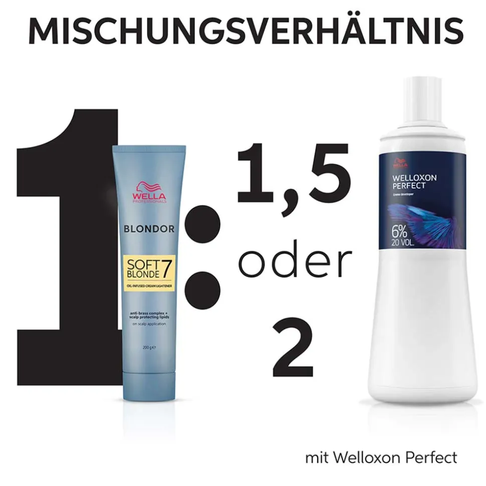 Wella Blondor Soft Blonde Cream 200g