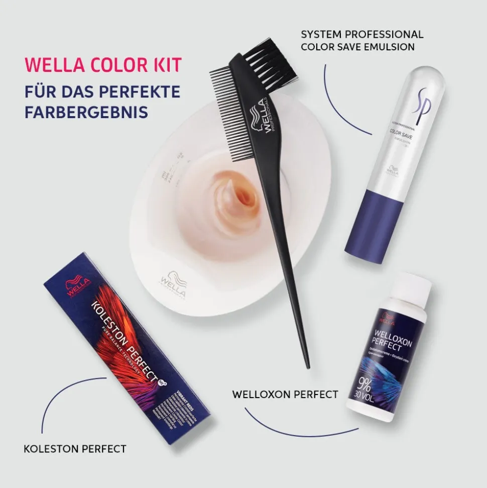 Wella Koleston Perfect Me+ Deep Browns Haarfarbe Mittelbraun Braun-Mahagoni 4/75 60 ml