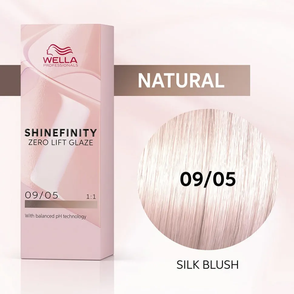 Wella Shinefinity Glaze Silk Blush 09/05 Haarfarbe 60 ml