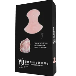 YÙ Beauty Rosenquarz Gua Sha Mushroom