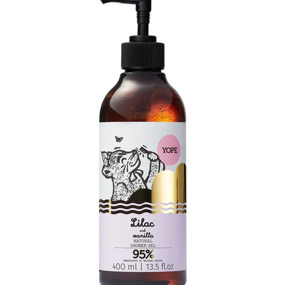 YOPE Shower Gel LILAC & VANILLA 400 ml
