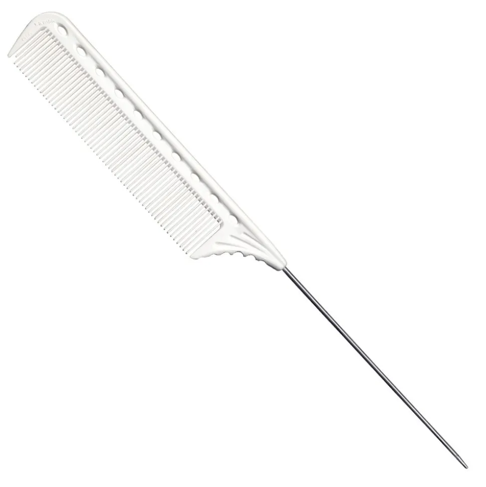 Y.S. Park Stielkamm Metallgriff Nr. 102 Weiß