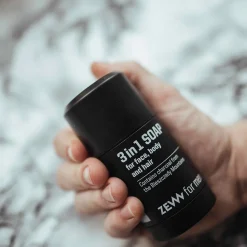 ZEW for Men 3in1 Soap with Charcoal 85 g