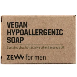 ZEW for Men Shaving Soap with Charcoal 85 g
