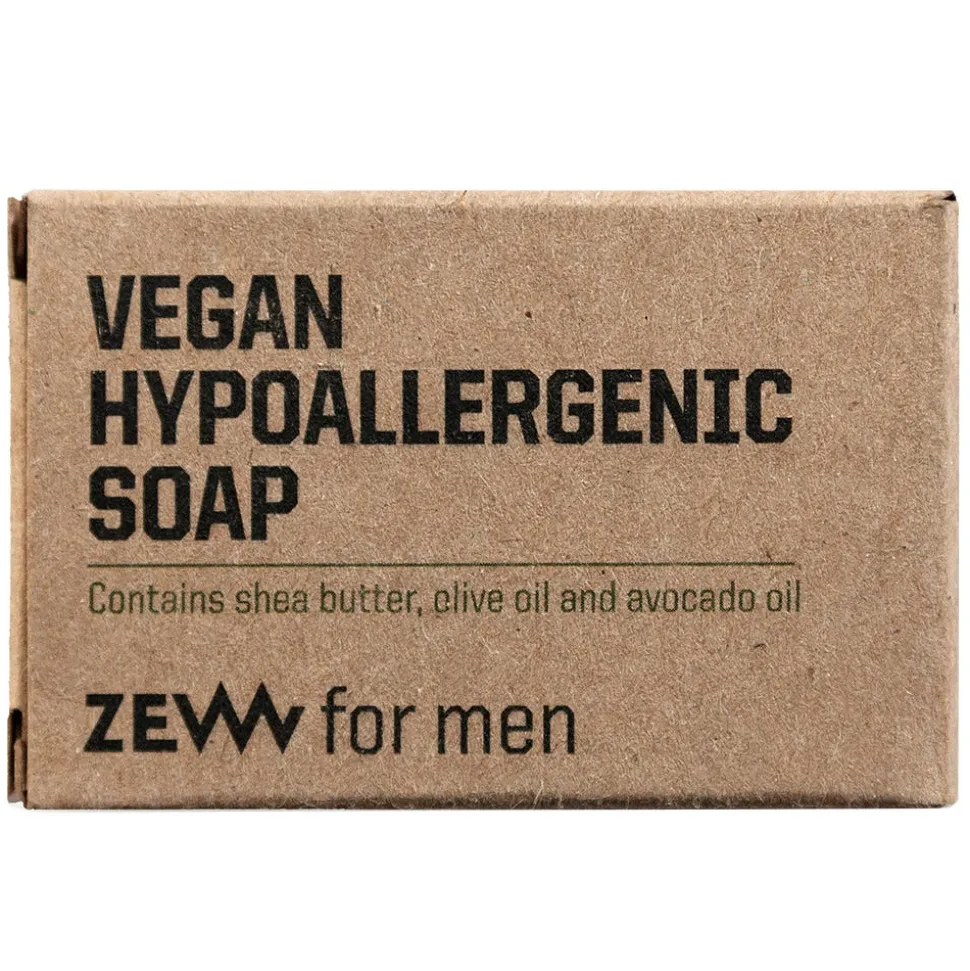 ZEW for Men Shaving Soap with Charcoal 85 g
