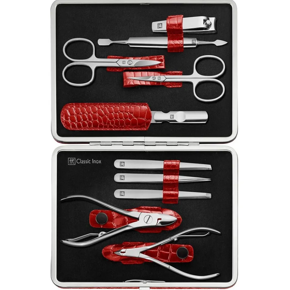 Zwilling Classic Maniküre Set 10-teilig in Rot