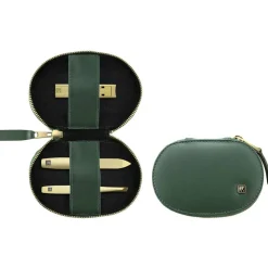 Zwilling Maniküre Pediküre Set 3tlg. mit Kompakt-Nagelknipser grün